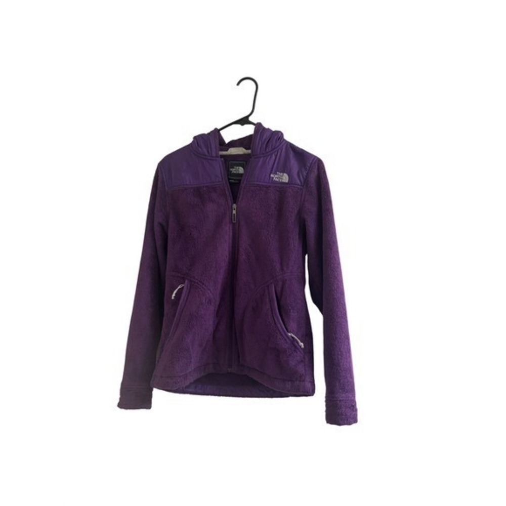 The North Face Women's Osito Denali Fleece Hooded Jacket Small Purple